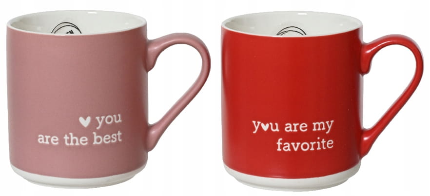 Porcelain mug with handle 370ml 85x94cm