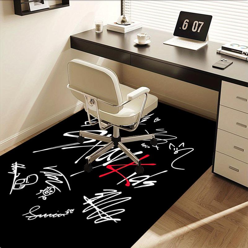 1pc Office Kpop Staykids Rug Chair Mats Study Room Carpet Office Supplies Christmas Gift Q131