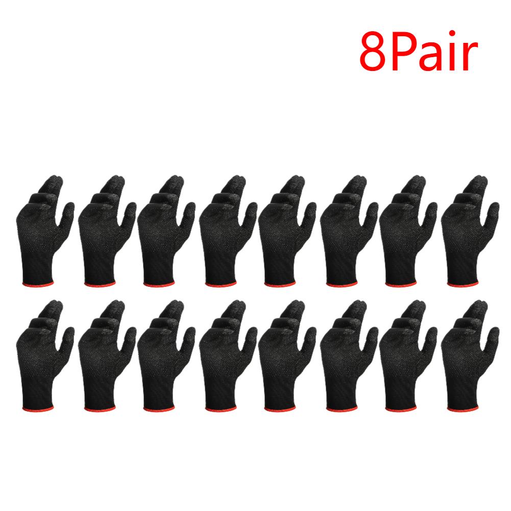 1-10 Paar Unisex Anti-Rutsch Touchscreen-Handschuhe Atmungsaktiv Schweißableitend Gestrickte Thermohandschuhe Motorradhandschuhe Sport Vollfinger