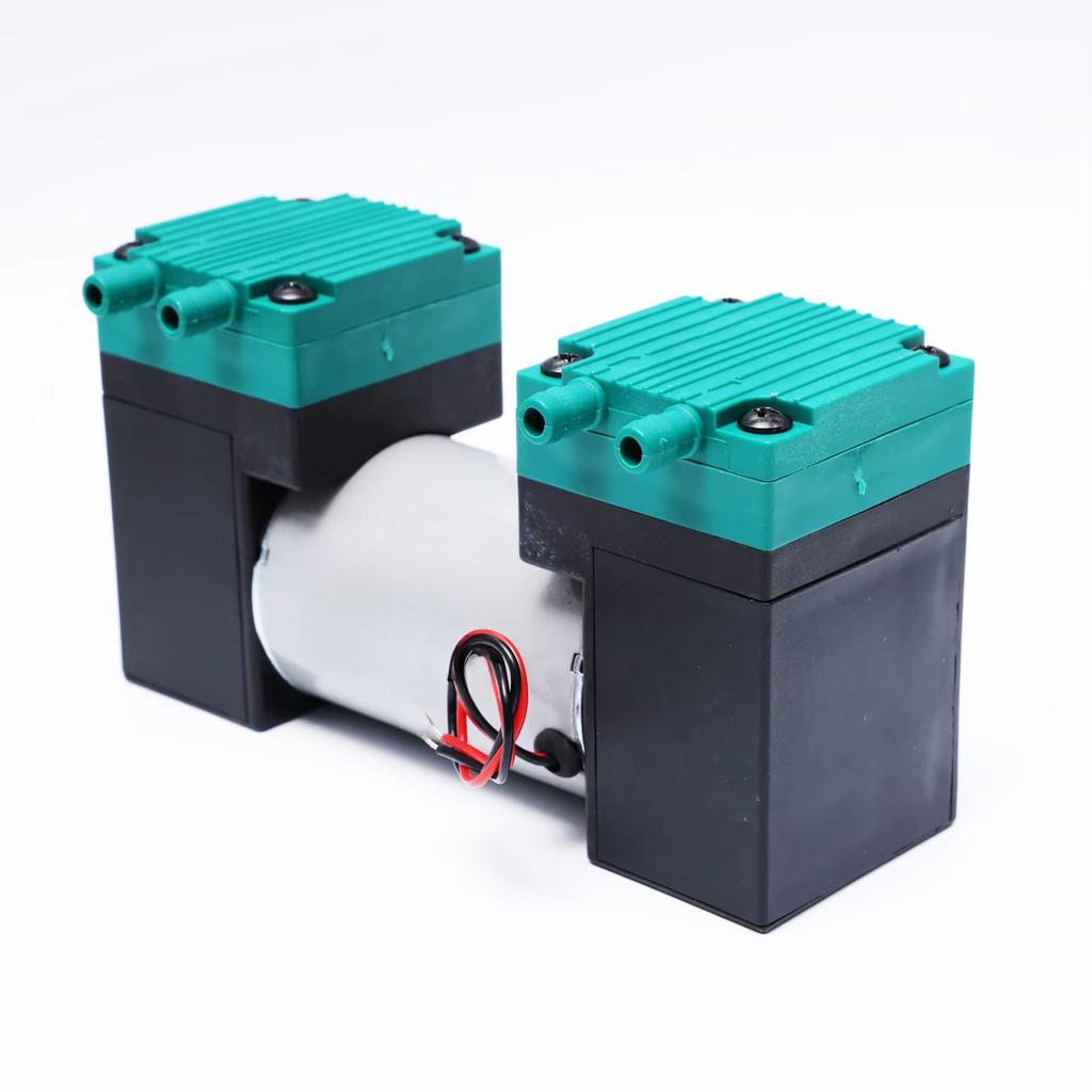 2AP51 Oil-free Vacuum Pump Negative Pressure Suction Pump Micro DC Double Headed Diaphragm Pump Suitable for Beauty Car Massage