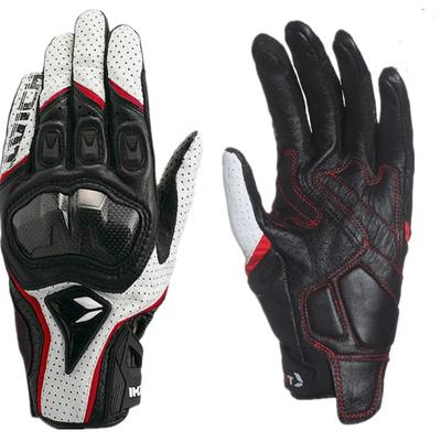 Motocyklové rukavice Pravá kůže Pánské Motokrosové Závodní Rukavice RST390 391 Rukavice Jaro Podzim Dotyková obrazovka Guantes Moto