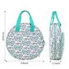 New Embroidery Thread Bag Embroidery Kit Organizer Bag Multi-Layer Oxford Storage Bag with Zipper Pockets Craft Supplies