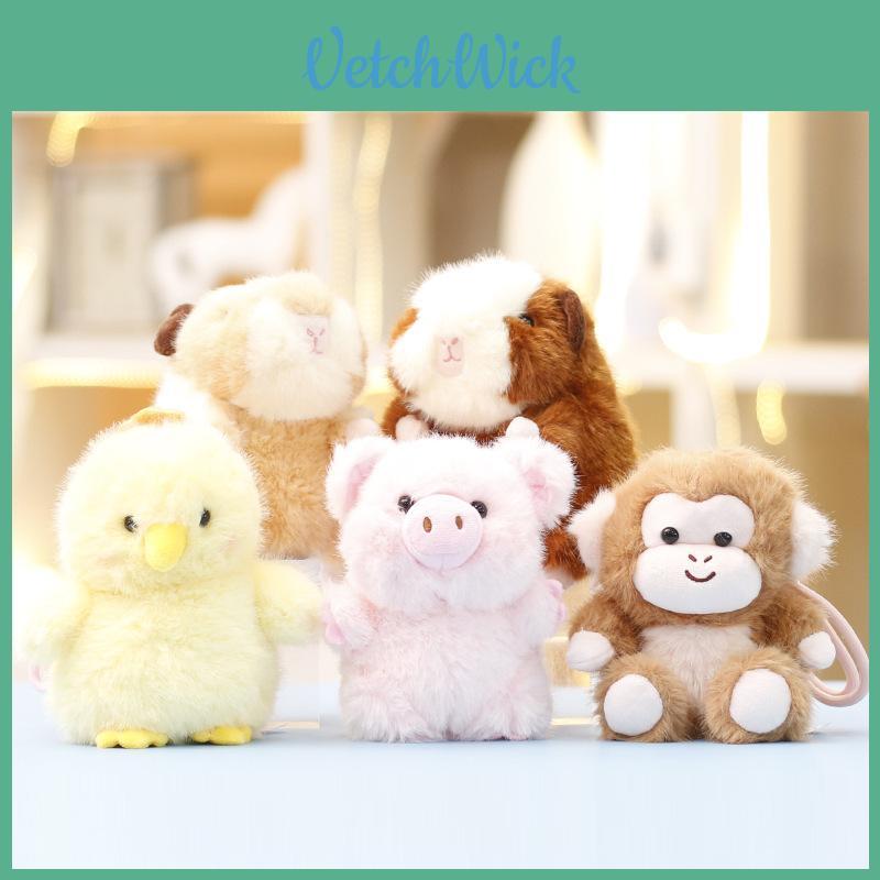 Brinquedo de Pelúcia Macaco Dic de Água Pelúcia Curta Macia Animal Fofo Presente Para Meninas