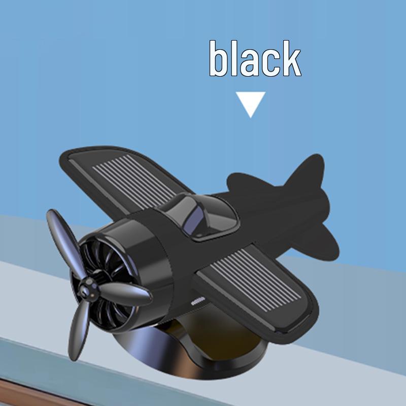 

Солнечный вращающийся самолет для крепления на автомобиль – Уникальное украшение для консоли салона