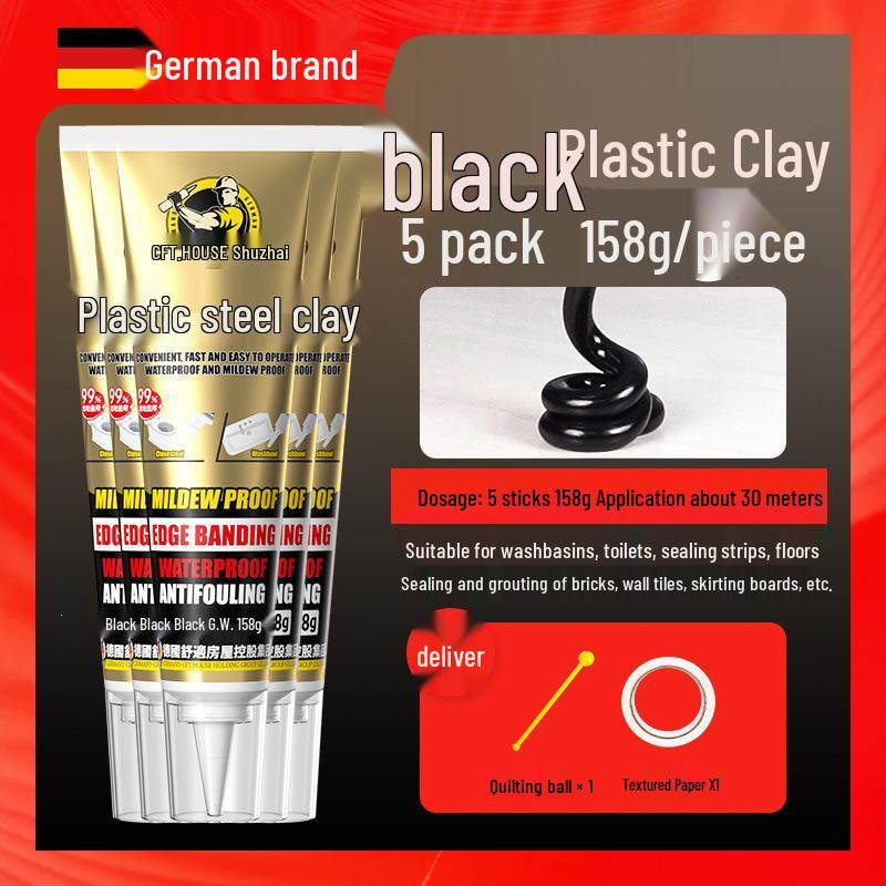 Plastic Steel Waterproof Sealant for Kitchen & Bathroom Gaps