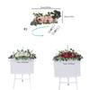 Artificial Flower Swag Wedding Arch Decoration for Wedding Reception Backdrops Wedding Ceremony Sign Flower Decoration