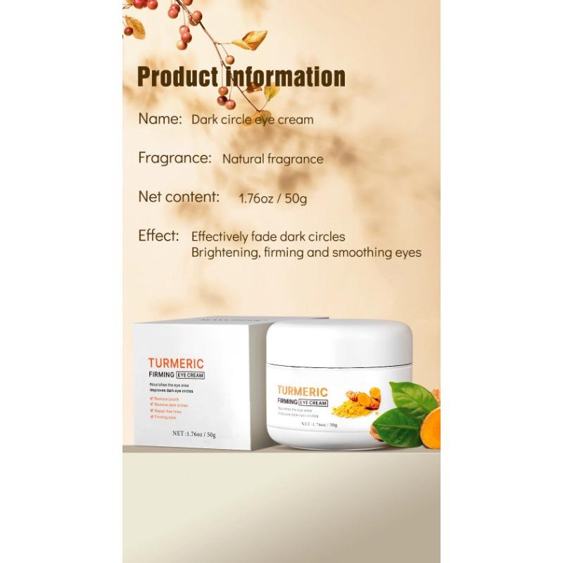Cremă de ochi cu turmeric Desalinizarea liniilor fine Luminozitate Fermitate Anti-îmbătrânire Hidratantă și Iluminatoare