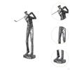 Golf Modern Golfer Sculpture for Home Decor