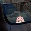 Kasi Car Sticker  Cartoon Japanese Cute Girl Animation Anime Auto Body Motorcycle Bumper Reflective Decal