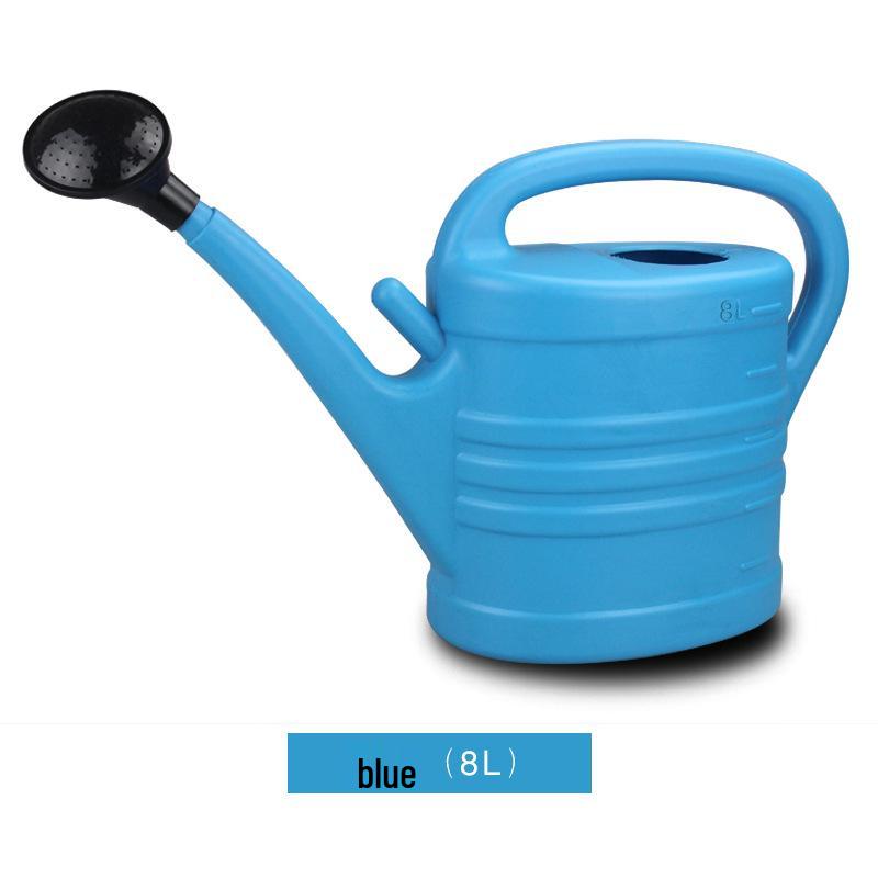 Large Capacity Long Spout Plastic Watering Can with Spray Function - 3L To 12L