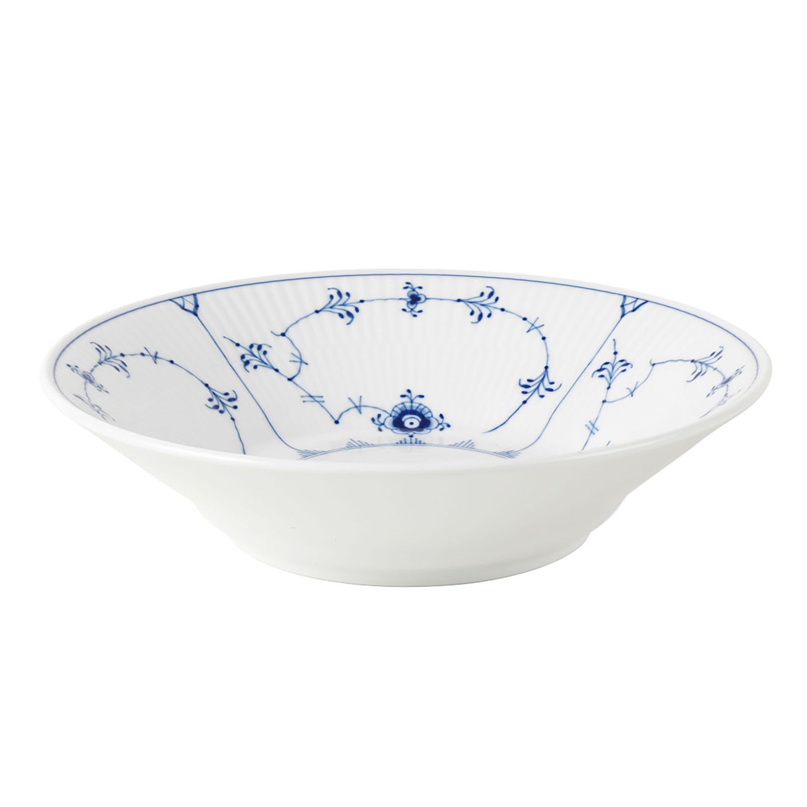

Imported Royal Copenhagen Blue Fluted Plain Deep Plate Dish 21cm 1071081 [Regular Product] Approx.