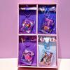 hot Cartoon K-pop Demon Hunters Slayer Pendant Coil Notebook Cute Girl High Quality Colorain Notebook Student Study Stationery