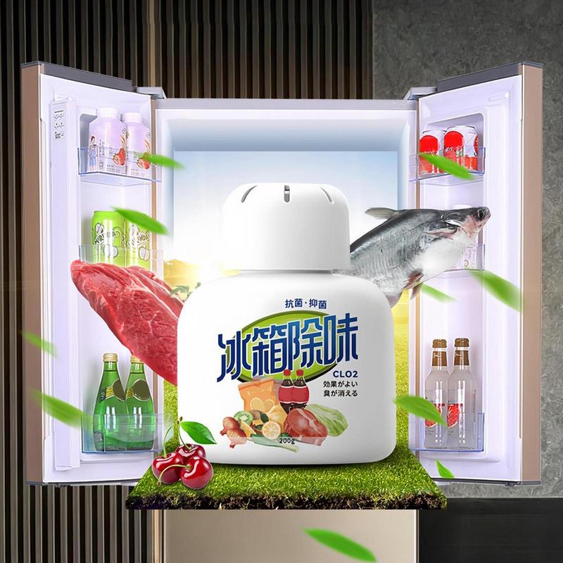 Deodorizér do lednice Aktivní uhlí Osvěžovač lednice Pohlcovač pachu Domácí osvěžovač vzduchu do lednice Odstraňovač pachu 200g