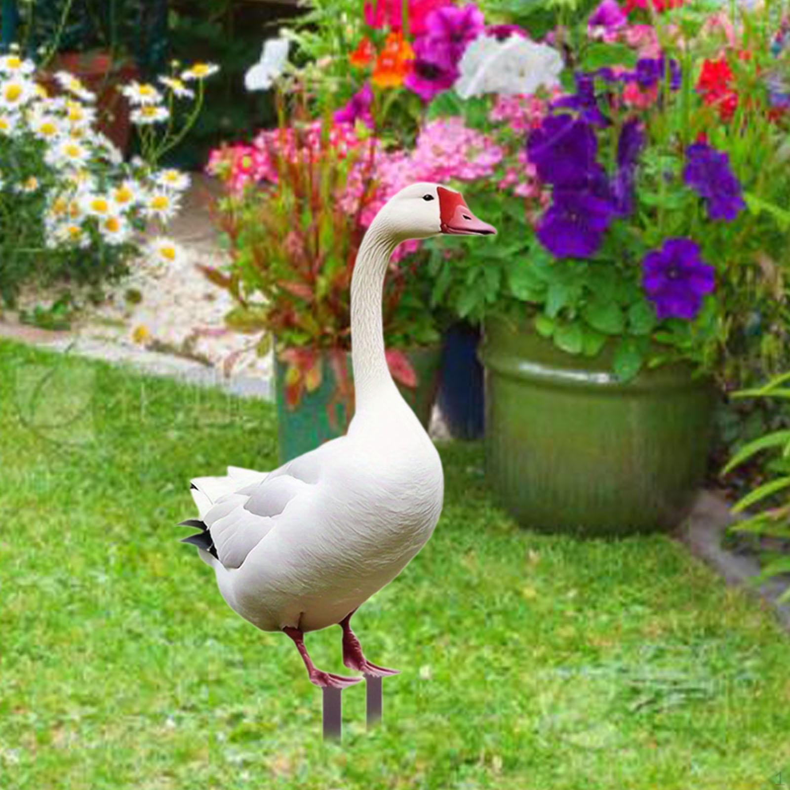 Garden Animal Stake Decorative 2D Acrylic Simulation Sign Decoration for Patio