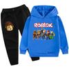 Kinder Cartoon Kapuzenpullover & Jogginghosen Set - 8 Farben erhältlich, Frühling/Herbst