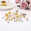 Electroplated Gold & Silver Christmas Pet Bells, Copper Jewelry Accessories