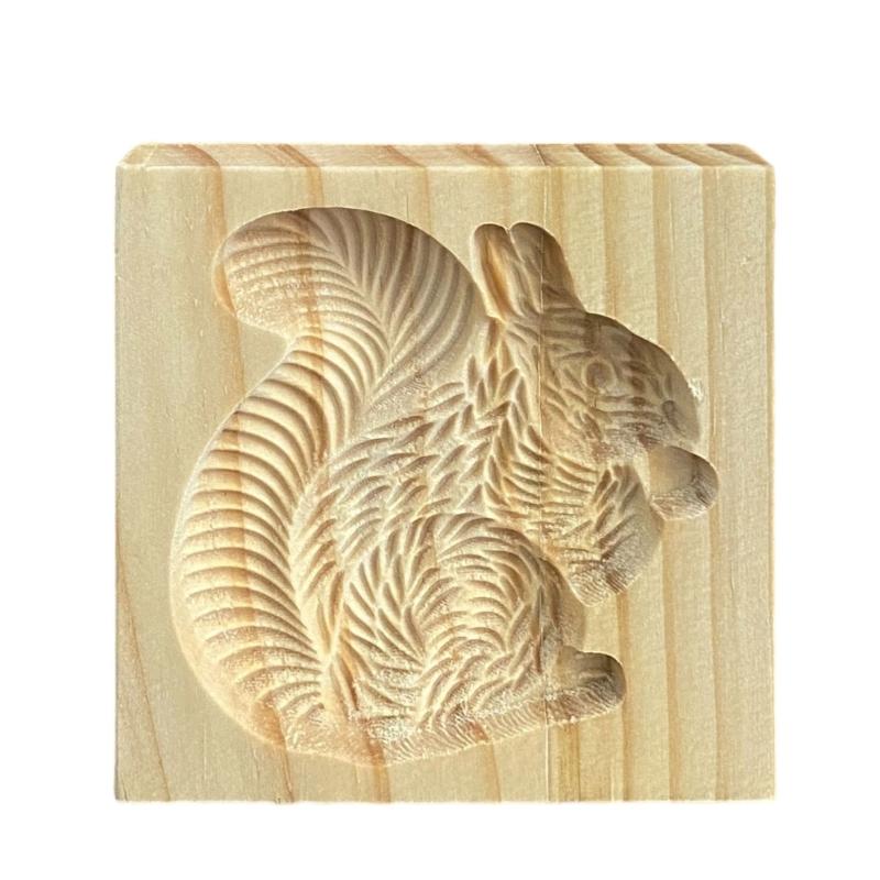 

Handcrafted Wood Cookie Cutter Retro Kitchen Tool Nonstick Surfaces For Effortlessly Baking And Decorative DIY Dessert Creation