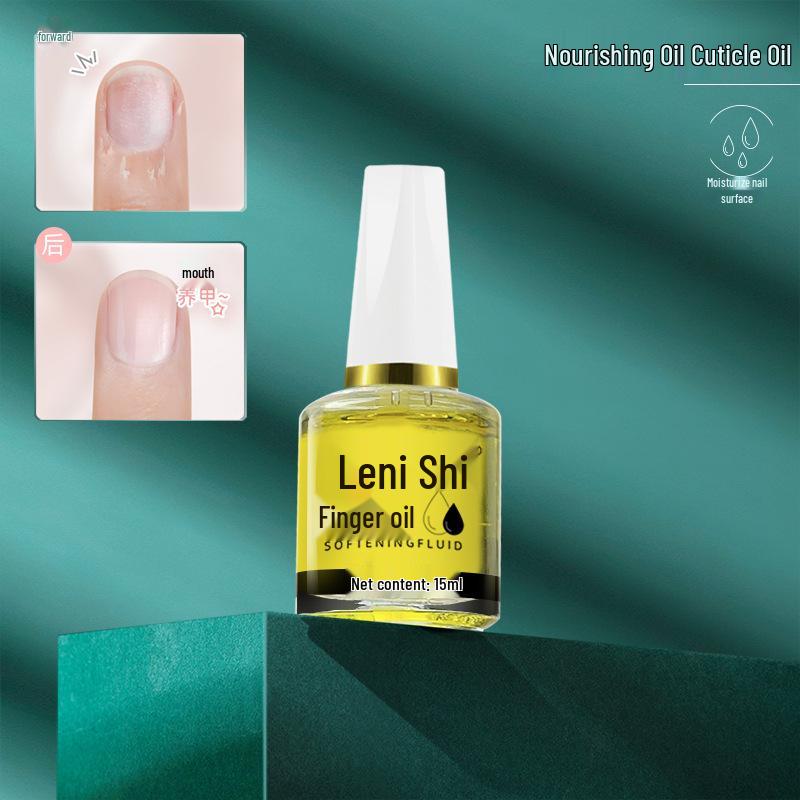 Nail Care Set: Shiny, Nourishing Cuticle Softener & Long-Lasting Polish for Salon-Quality Results