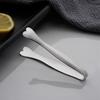 Stainless Steel Heart-Shaped Food Tongs Small Sugar Ice Cube Clip Steak Grill Clamps Kitchen Tweezer Cooking Accessories