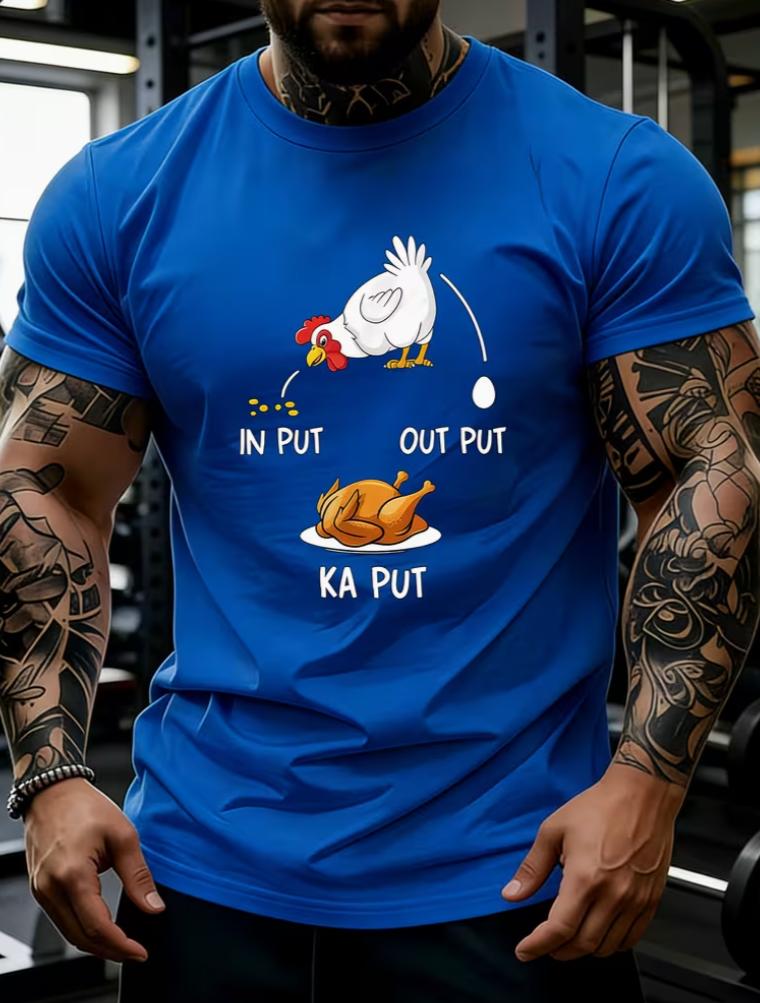 Unisexs Summer Tshirts That Are Comfortable And Quickdrying This Fun Geek Chicken Laying Eggs Adult Tshirt Creatively Iterms