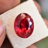 Natural Red Ruby Loose Gemstone Oval Cut 13 ct for Birthday for Jewelry Making and Gem Collections