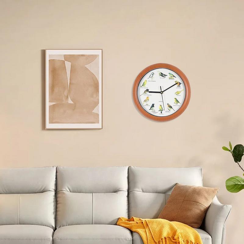 

Bird Clock 10 Inches Vintage Birdsong Wall Clock With Sound Collectible Cuckoo Bird Clocks Decorative Alarm For Home Bedroom United States