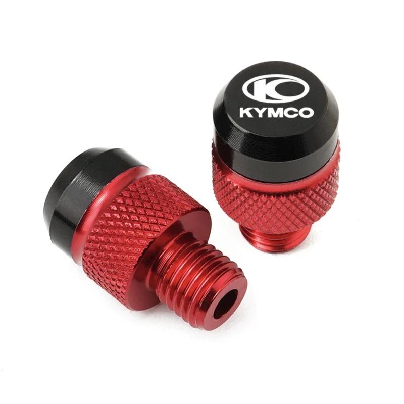 CNC Mototcycle Accessories CNC M10*1.25 Mirror Hole Plugs Screws Cover For KYMCO Xciting 250 300 500 DOWNTOWN 125 300 350 AK550