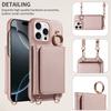 Magnetic Wireless Charging Leather Phone Case for IPhone16promax 16e 15 14 13 12pro Plus Anti Theft Brush Anti Drop Wallet Cover