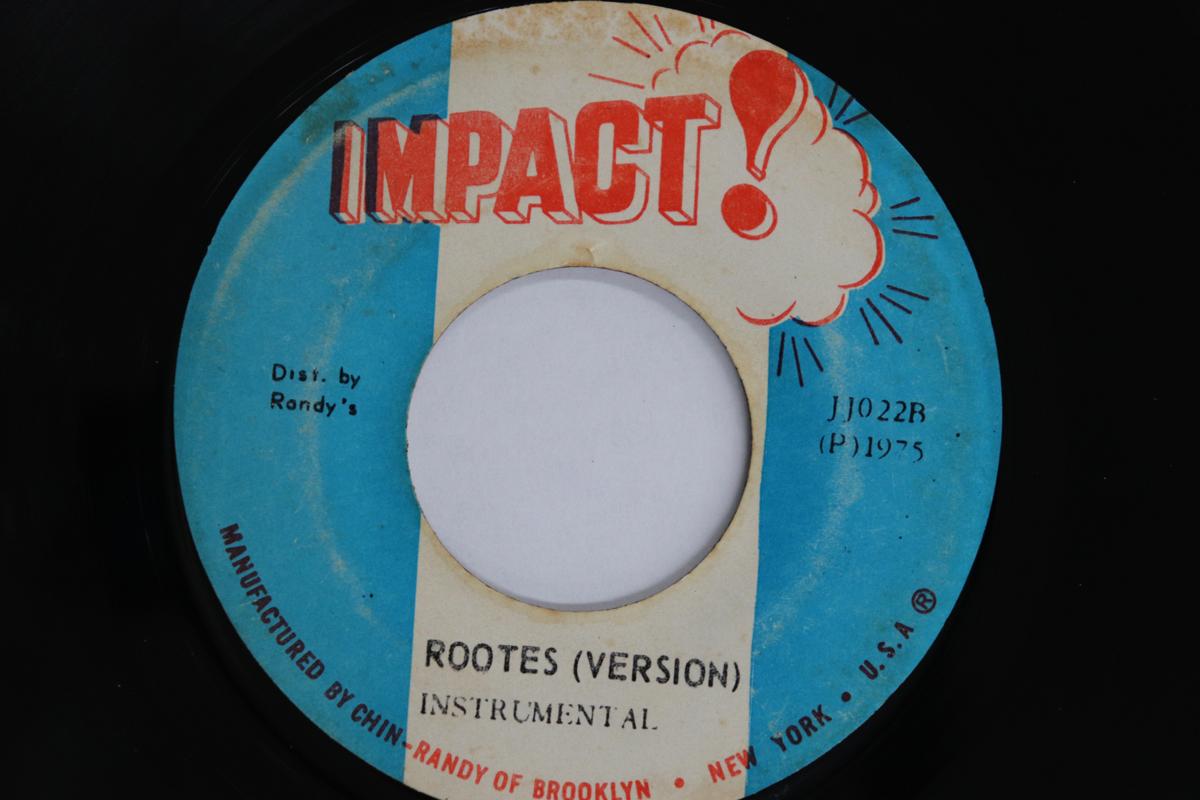 

7inch Record I ROY - Rootes Man JJ022 IMPACT 1975 US Reggae, Ska & Dub Used