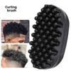 Tpe Magic Twist Hair Brush Mini Portable Easy-Rinse Durable Unisex Hair Comb For Curly Hair Hairdressing Tools