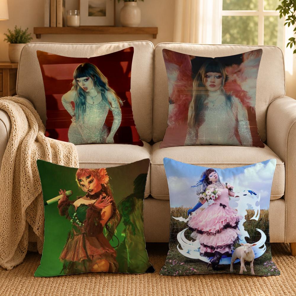 Singer J-Jazmin BeanS Cushion Cover Double-Sided Printed Pillow Cover Hypoallergenic Dust-Mite Proof