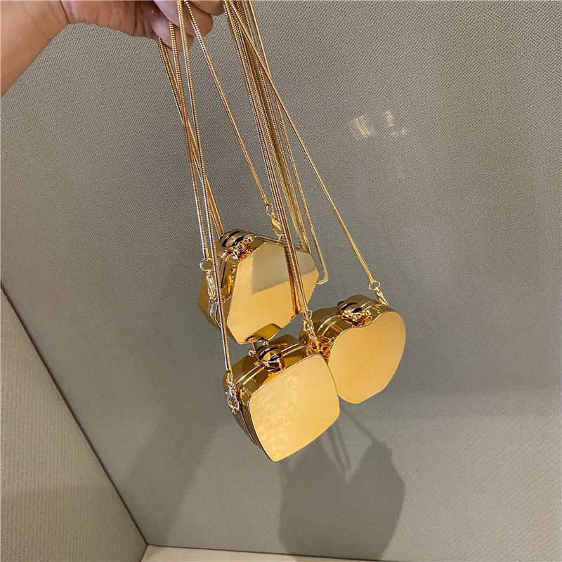 Bags, Fashion Bags, New 2025 Auchan Glossy Acrylic Chain Bag, Ins Single Shoulder Mini Headphone Bag, Women