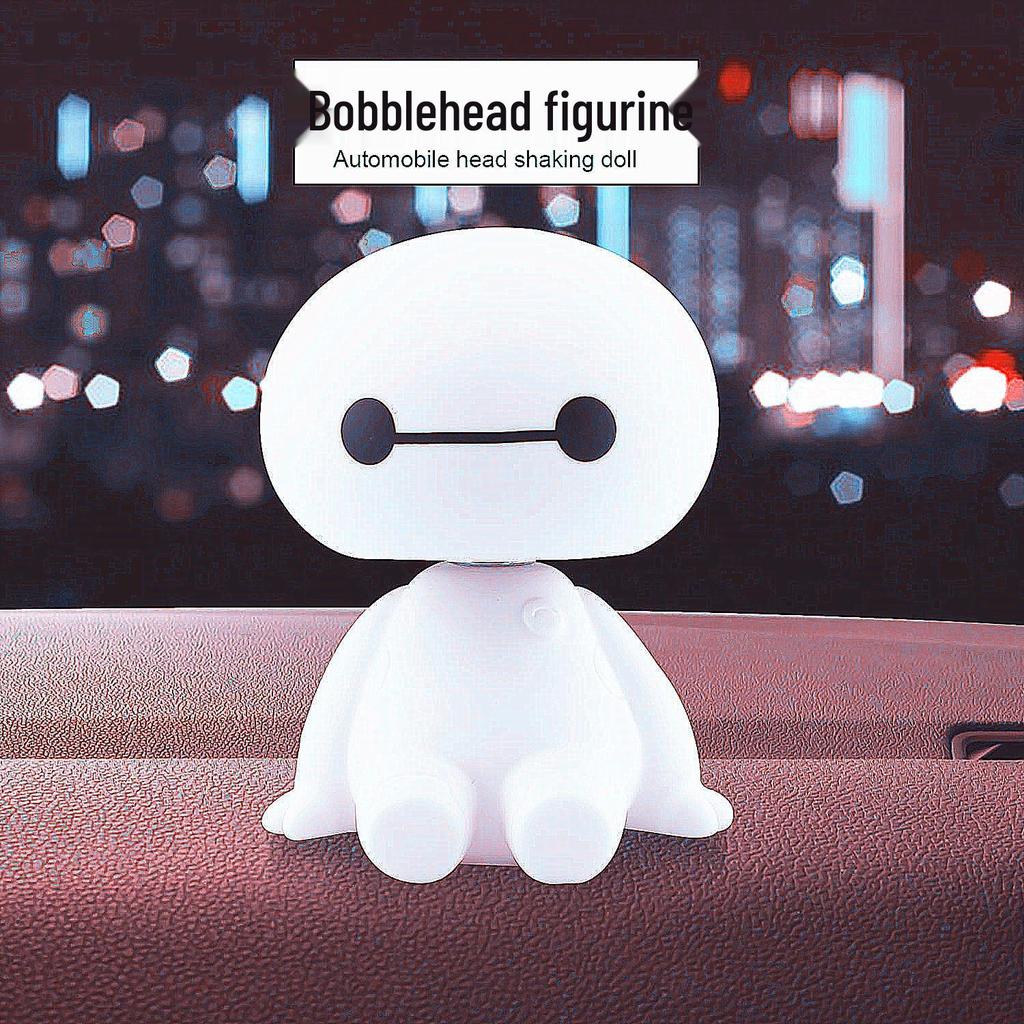 Baymax New Year Car Bobblehead Ornament