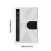 Multiple Angled Viewing Protective Cover for Nubia Red 3 Gaming Tablets Adjustable Stand AntiDrop Soft TPU PC Case