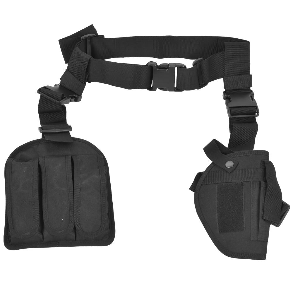 Outdoor Multifunction Tactics Leggings Combination Leg Holster Right Foot Tool Bag Waist Belt Package