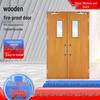 Class A Wooden Fire Door: Mall Passage & Home Interior Anti-theft, Class B Fire-resistant, Silent Design