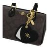 COACH Rowan Coated Canvas Shoulder Bag, Crossbody Bag, Handbag Small Women's Walnut CCL59-IMXAQ