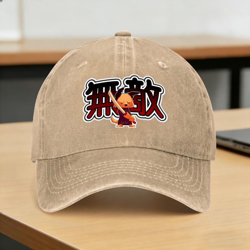 Rukan Shattervale Invincibles Baseball Cap Sun Outdoor Sports Wholesale Washed Trucker Hat Unisex Street Style Design Baseball Caps