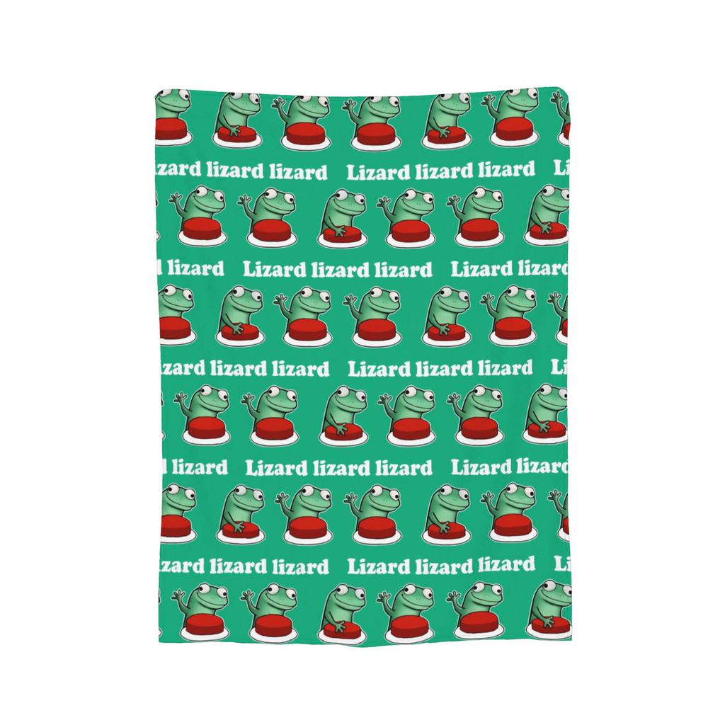 Hoppers Cute Tom Lizard Retro Blankets Flannel Throw Blankets Bedroom Sofa Decoration Ultra-Soft Warm Bedsprea ,