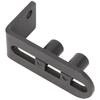 Carbon Steel Adjustable Sliding Floor Guide for Barn Door (Double Roller Bearing #2)