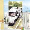 Classic Anime I-Initial D Towel Soft Pool Gift For Travel Gym Shower Camping Quick Dry Sports Large Beach Towels