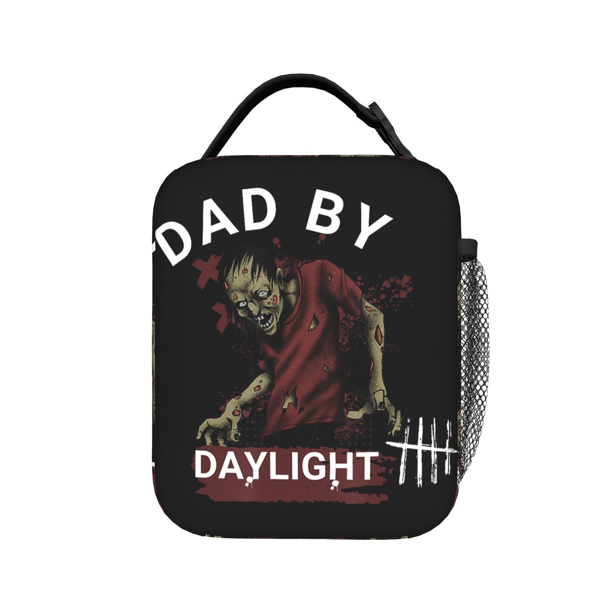 Dad by Daylight Halloween Costume Dead Lunch Bag For Men Print Lunch Box Aesthetic Travel Cooler Bag Thermal Lunch Bags One Size