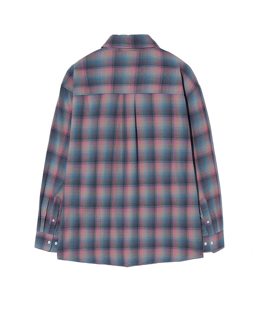 PHYSICAL DEPARTMENT Flannel Chiefs Tartan Check Shirt_Light Blue