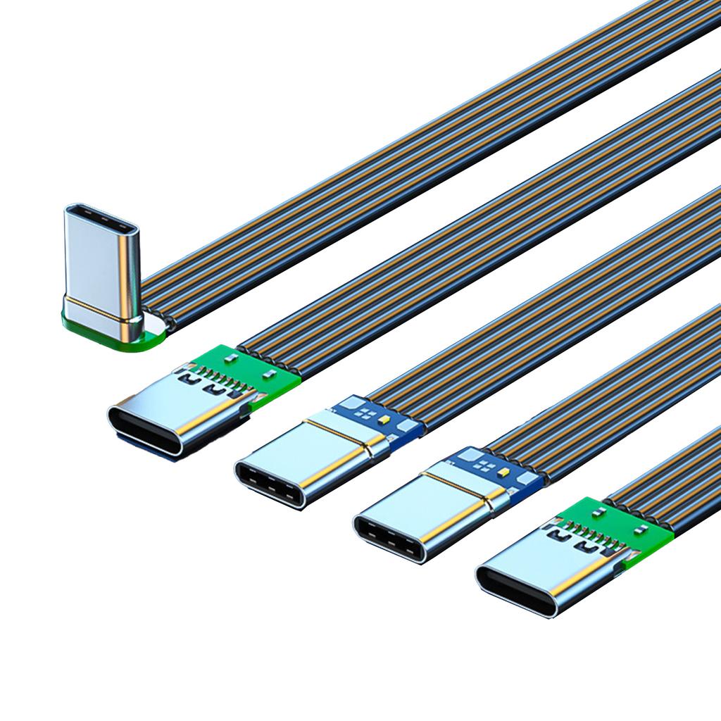 Weiches USB-C-Datenkabel, Hohe Geschwindigkeit für Mobilgeräte, 20W Ladeleistung, 480 Mbit/s Schnelle Datenübertragung, Verschiedene Längen (5- 200cm)
