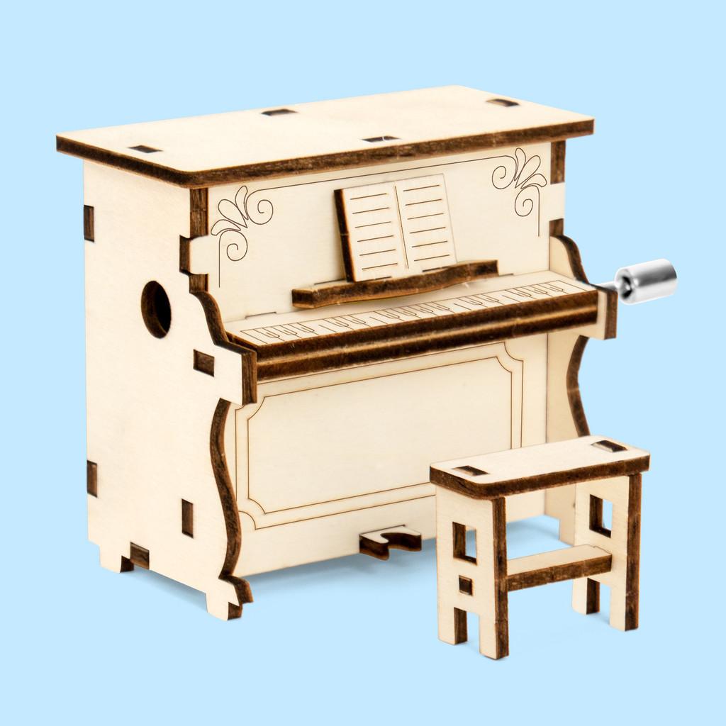 Mechanical Music Box Kit For Diy Physics Projects Educational Toy For Students