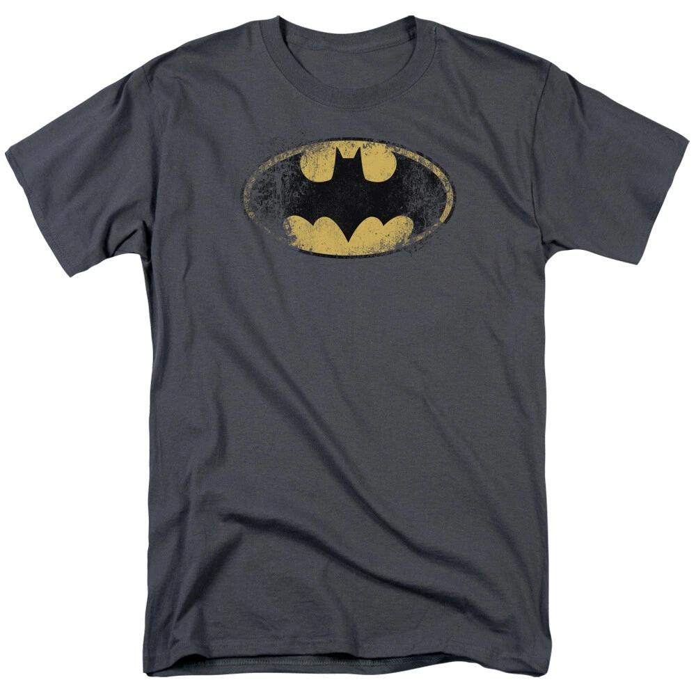 

Batman Destroyed Logo T-Shirt - Regular or Sleeveless - to 5X XL