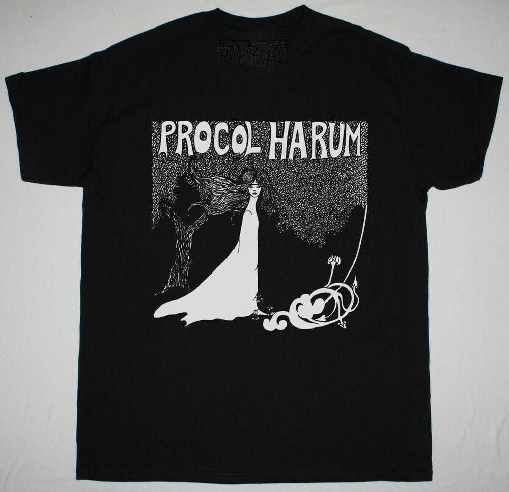 

Vintage Procol Harum Album Cotton Black Full Size Unisex Tee Shirt TR160 Unisex T-Shirt XXXL
