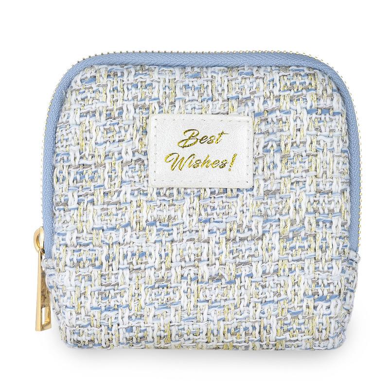 

Jewelry Storage Bag Soft Lining Zipper Jewelry Bag Jewelry Organizer Pouch Compact For Suitcase Purse Carry-On Bag S