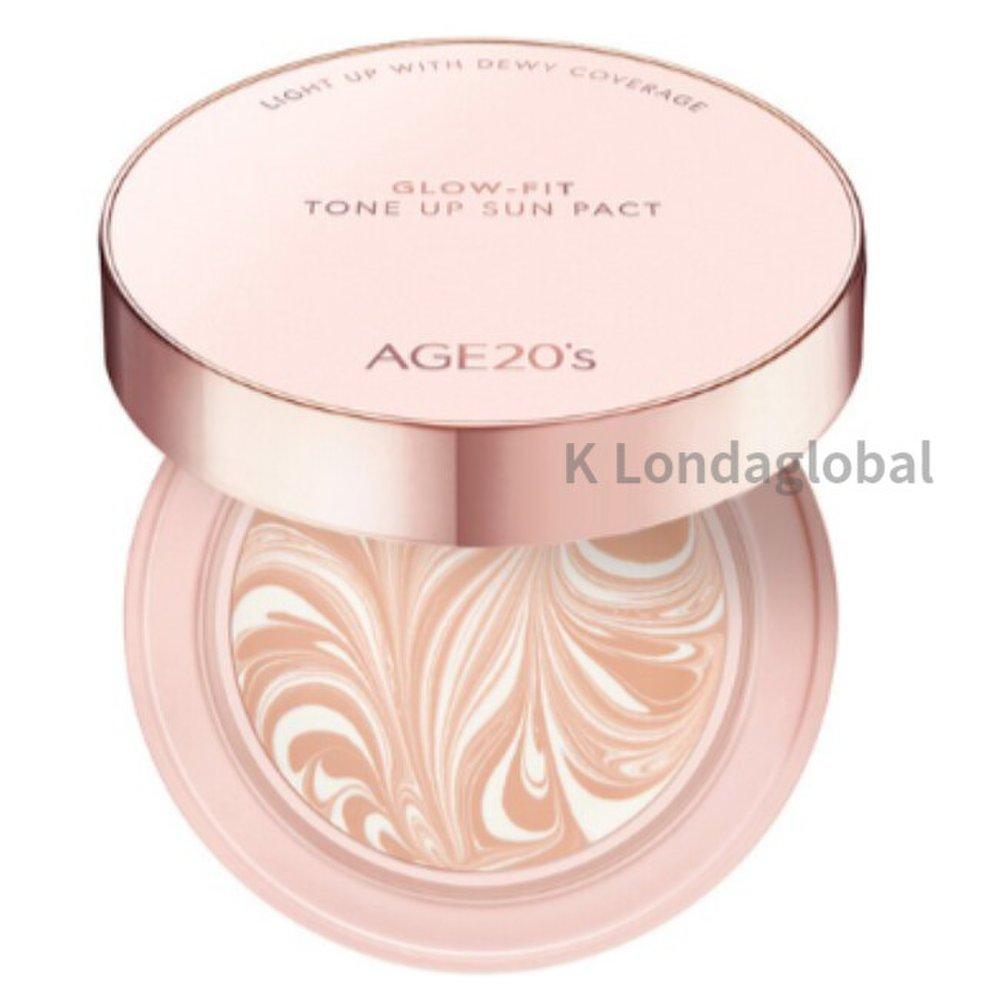 

Солнцезащитный крем Glow Fit Tone Up Sun Pact SPF50+ для 20-летних детей 12,5 г