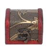   Wooden Jewelry Storage Box with Clasp, Vintage Handcrafted